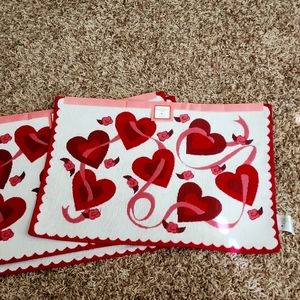 Valentines day Table place mats
